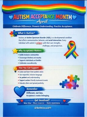 Autism Acceptance Month